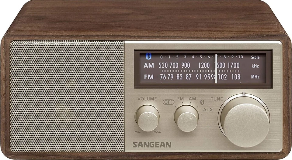 SANGEAN WR-302 Bluetooth Speaker FM/AM Radio NEW - Image 1 of 4