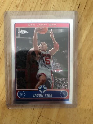 2006-07 Topps Chrome Jason Kidd Nets - Image 1 of 2
