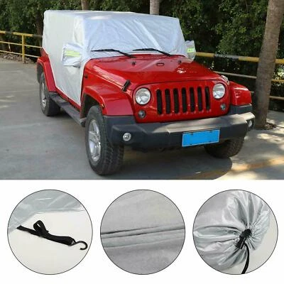 Car Cover Weatherproof Protect From Snow Rain for Jeep Wrangler JK JL 2007-2019 - Image 1 of 4