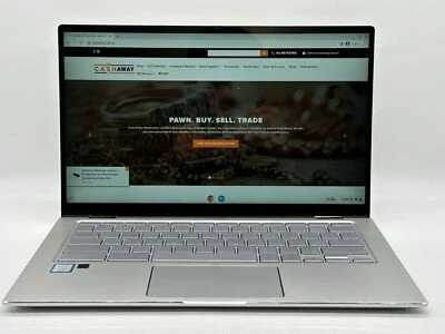 Asus Chromebook 14 Inch Full HD Intel Core M3 4GB Touchscreen Laptop - Image 1 of 4