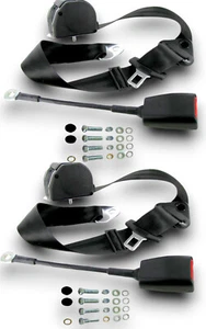 Sicherheitsgurt Gurt Dreipunkt 30 cm schwarz für NSU TT Set - Bild 1 von 5