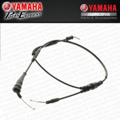 NEW 1990 - 2000 YAMAHA RT100 RT 100 OEM THROTTLE CABLE SET 3UL-26301-11-00 - Image 1 of 4