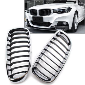 Chrome Front Kidney Grille For BMW F34 328i 330i 335i 340i GT xDrive 51137294804 - Picture 1 of 11
