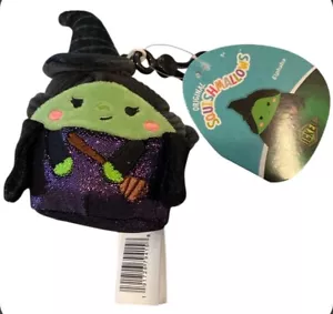 Squishmallows WICKED Elphaba 3.5" Clip On MINI Plush NEW Witch Wizard of Oz - Picture 1 of 3