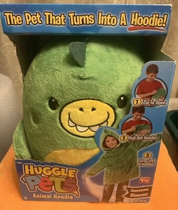 Huggle Pets Animal Hoodie Awesome Dinosaur One Size Fits All Ages 3-11 Years - Picture 1 of 5