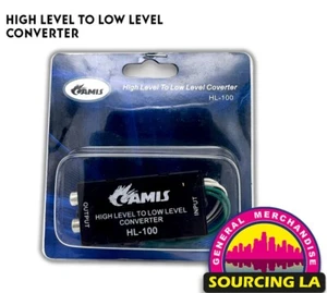 Camis High Level to Low Level Converter – Car Audio Line Output Converter - Picture 1 of 1