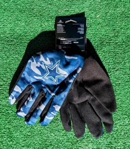 Dallas Cowboys Camouflage NFL Sport Utility Gloves One-Size Outdoors Grip BNWT - Picture 1 of 3