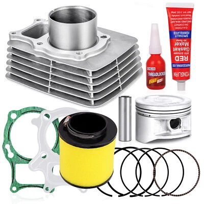 For Honda Sportrax250 Recon 250 TRX250 Cylinder Piston Gasket Top End Kit Filter - Image 1 of 4