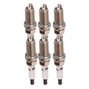 6Pcs Fits Hyundai Nissan Infiniti Yamaha Platinum Spark Plugs 4469 LFR5AIX11 - Picture 1 of 9