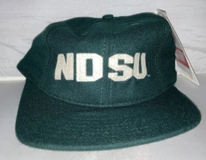 De colección NDSU North Dakota State University Bisonte Strapback sombrero gorra NCAA universidad raro - Imagen 1 de 2
