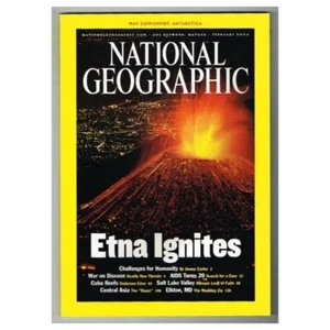 National Geographic Magazine Februar 2002 mbox3663/i Ätna entzündet - Bild 1 von 1