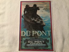 Remington DuPont  poster display sign