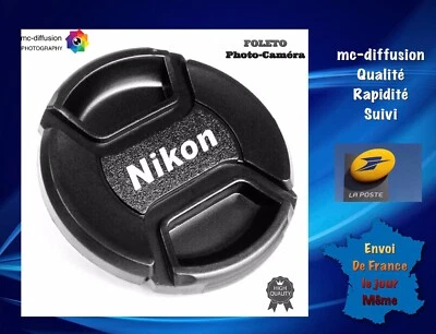 Bouchon d'objectif 52 mm FOLETO, Cache objectif Pour Nikon - Immagine 1 di 4