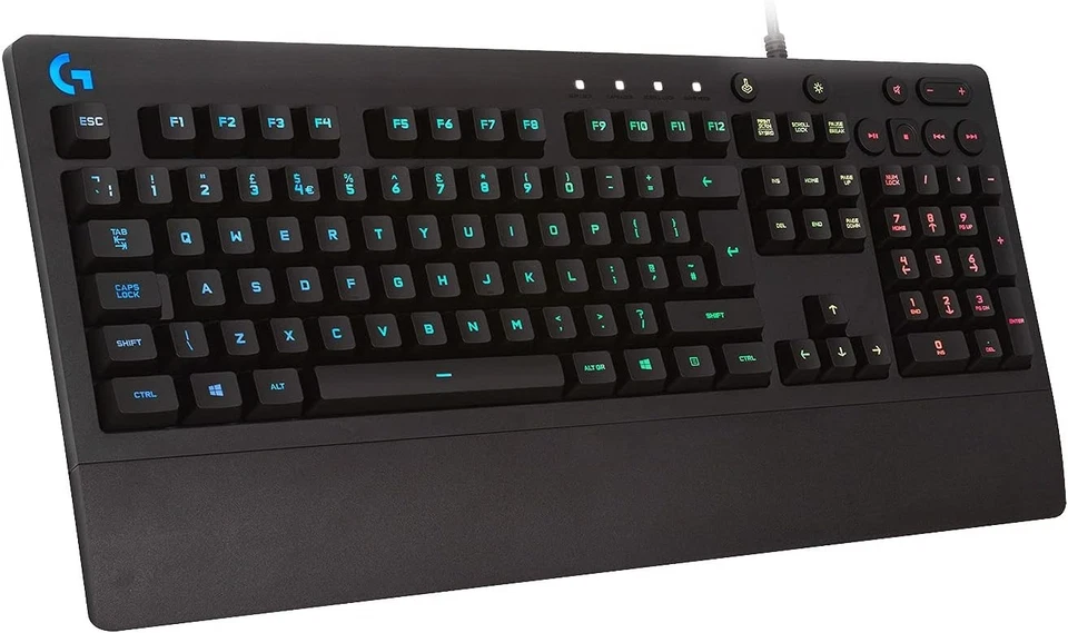 Logitech G213 Prodigy Gaming Keyboard with RGB Tactile Mech-Dome Keyswitches UK - Image 1 of 1