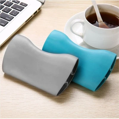 Ergonomic Mouse Pad Wrist Pad Rubber bottom Nonslip Streamlines Wrist Rest - Image 1 of 4