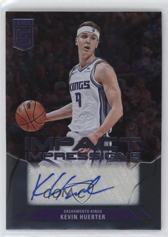 2023-24 Donruss Elite Impact Impressions Kevin Huerter #II-KEV Auto - Image 1 of 2