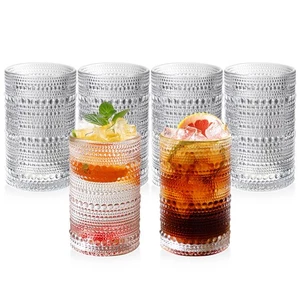 Juego de 6 vasos Hobnail vintage Highball 13 OZ relieve transparente... - Imagen 1 de 9