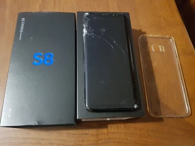 Samsung Galaxy S8 SM-G950F - 64GB - Midnight Black (Sbloccato) - Immagine 1 di 2