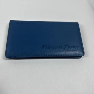 Dave Ramsey FINANCIAL PEACE UNIVERSITY Starter CASH Envelope System Geldbörse Blau - Bild 1 von 8