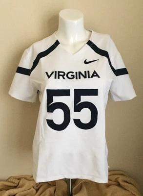 УНИВЕРСИТЕТ VIRGINIA CAVALIERS NIKE ФУТБОЛ ОБРАЗЕЦ ДЖЕРСИ ЖЕНЩИН SZ MED - НОВЫЙ - Изображение 1 из 4