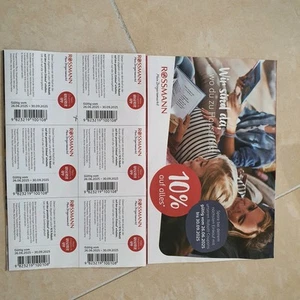 Rossmann 6er Coupon, 10% auf alles, gültig bis 30.09.2025 - Bild 1 von 1