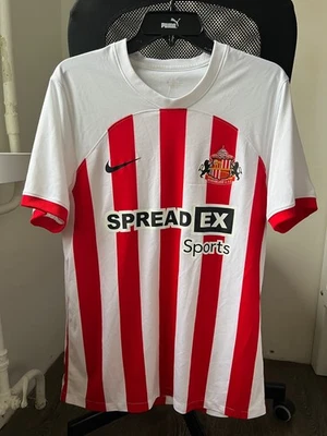 SUNDERLAND HOME 2023 - 2024 SOCCER JERSEY FOOTBALL SHIRT NIKE sz L - Image 1 of 4