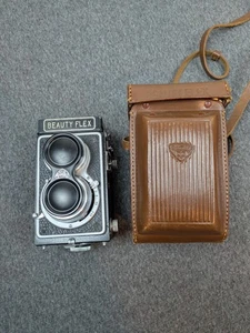 Beautyflex D TLR 6x6 Film Camera Biokor f3.5 80mm From Japan - Picture 1 of 13