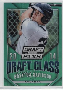 2014 Panini Prizm Perennial Draft Picks Class Green Prizms /35 Braxton Davidson