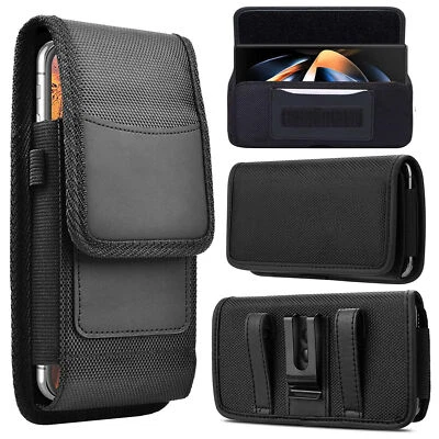Nylon Belt Clip Holster Carrying Pouch Wallet Case For Google Pixel 9 8 7 Pro XL - Image 1 of 4