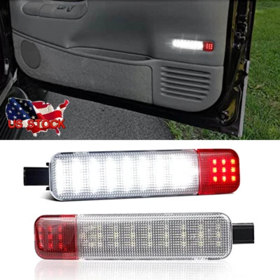 Interior Door Panel Courtesy LED Lights For Silverado Sierra C/K 1500 2500 3500 - Image 1 of 4