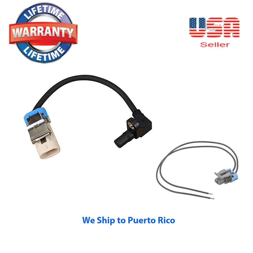 1 sensor de velocidad de rueda ABS delantero con conector para Cadillac DTS DeVille 2000-2011 Foto 1 de 4