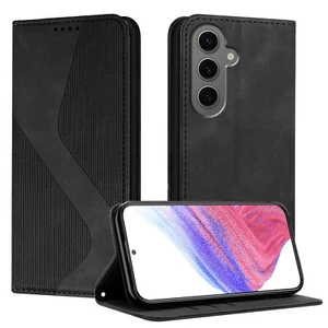 Leather Wallet Card Case for Samsung S24 Ultra S23 S22 S21 S20FE S10 Flip Cover - Picture 1 of 48