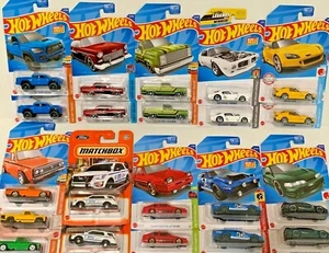 2025-2021 Hot Wheels and Matchbox Favorite Pairs & Sets (New Cars 05/09/25!!) - Picture 1 of 120
