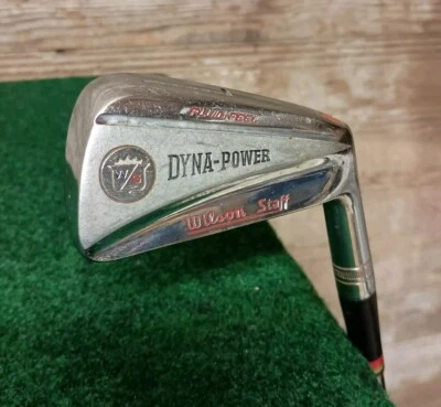 Vintage Wilson Staff DYNA-POWER Fluid Feel 7 Iron 36.5" Long Regular Flex Steel - Image 1 of 4