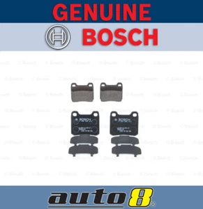 Bosch Rear Brake Pads for Mercedes-Benz 260E 124 2.6L Petrol M 103.940 1985-92 - Picture 1 of 7