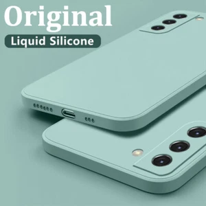 Angle Liquid Case For Samsung S23 S21 S22 Ultra S20 S10 Plus A52 A51 Soft Cover - Picture 1 of 19
