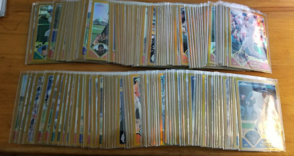 2003 Topps Chrome Gold Refractors /449 Fill your set you pick choice - Image 1 of 2