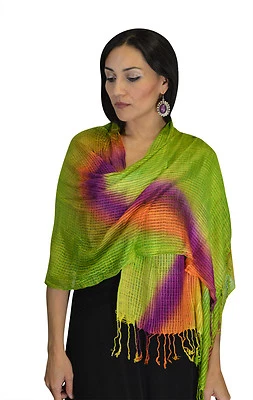 Shawls Scarves Hijab Evening Wrap Cover-Up Woven Reversible Lightweight Stylish - Image 1 of 4