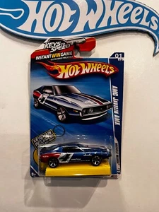 2010 HOT WHEELS BLUE AMC JAVELIN AMX 1/10 MUSCLE MANIA - Picture 1 of 2