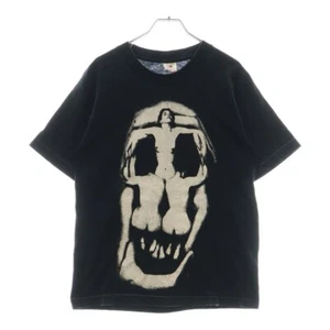 T-shirt donna vintage anni 90 Salvador Dalì forma teschio nero uomo S - Foto 1 di 9