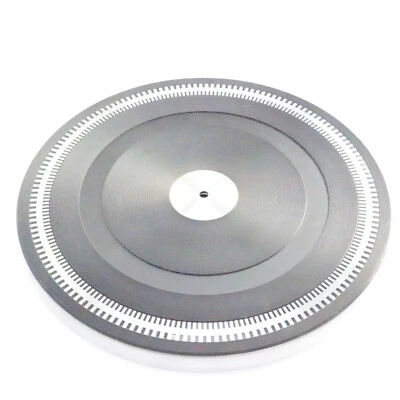 VINTAGE PHILIPS 212 TURNTABLE METAL PLATTER RUBBER TOP - Image 1 of 3