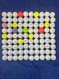 90 Excellent To Mint Condition Top Flight Misc Used Golf Balls - FREE SHIPPING - Picture 1 of 2