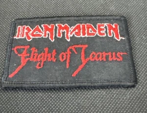 Vintage Iron Maiden Patch - 3" x 2" - Flight of Icarus - 1980s - Picture 1 of 2