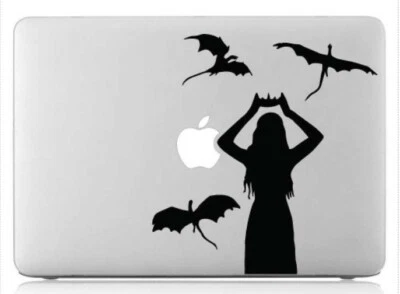 daenerys targaryen game of thrones pro retina laptop stickers - Image 1 of 4