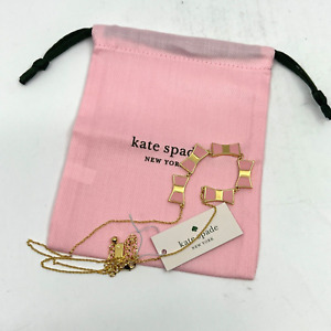 Kate Spade New York Bow Shoppe Necklace – Light Pink [NEW]