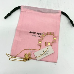 Kate Spade New York Bow Shoppe Necklace – Light Pink [NEW] - Picture 1 of 4