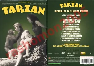 DVD R2 THE JOHNNY WEISSMULLER 1932-1948 TARZAN 12 MOVIES COLLECTION Region 2 PAL - Picture 1 of 1