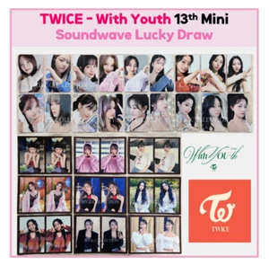 Tarjeta fotográfica Twice Soundwave Luckydraw / 13º mini álbum con juventud - Imagen 1 de 7
