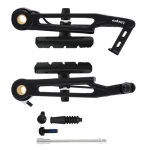 Freno plegable de brazo largo en V freno de bicicleta accesorio de ciclismo para modificación de diámetro de rueda - Imagen 1 de 20