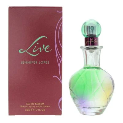 Jennifer Lopez Live Eau De Parfum 50ml Spray for Her